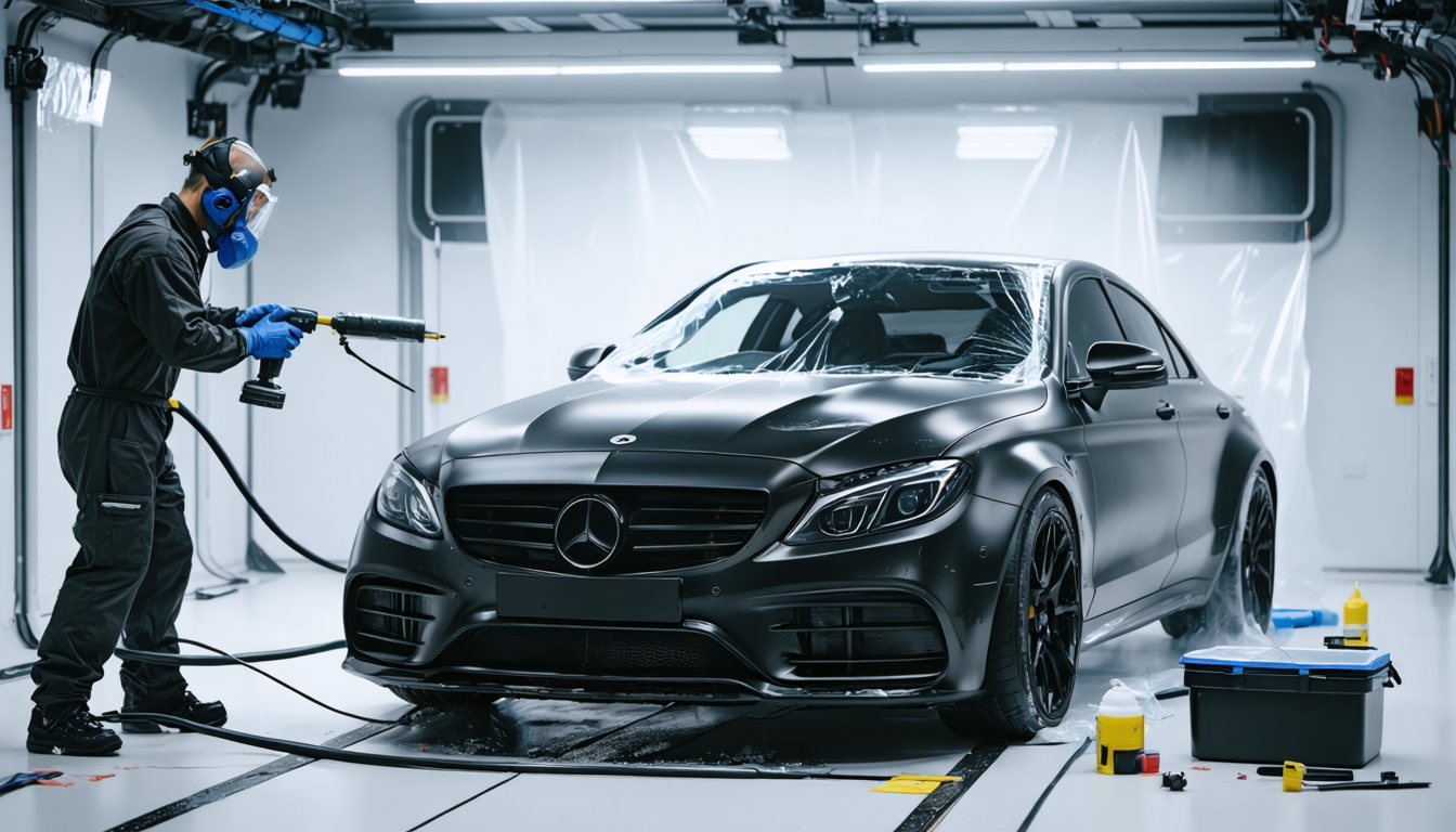 découvrez le guide ultime pour peindre votre voiture en noir mat, avec des astuces pratiques et des techniques professionnelles pour un résultat parfait et durable.