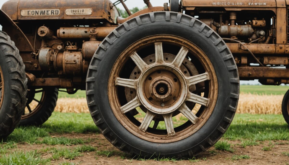 Roue agricole ou roue automobile : décryptage des différences de conception