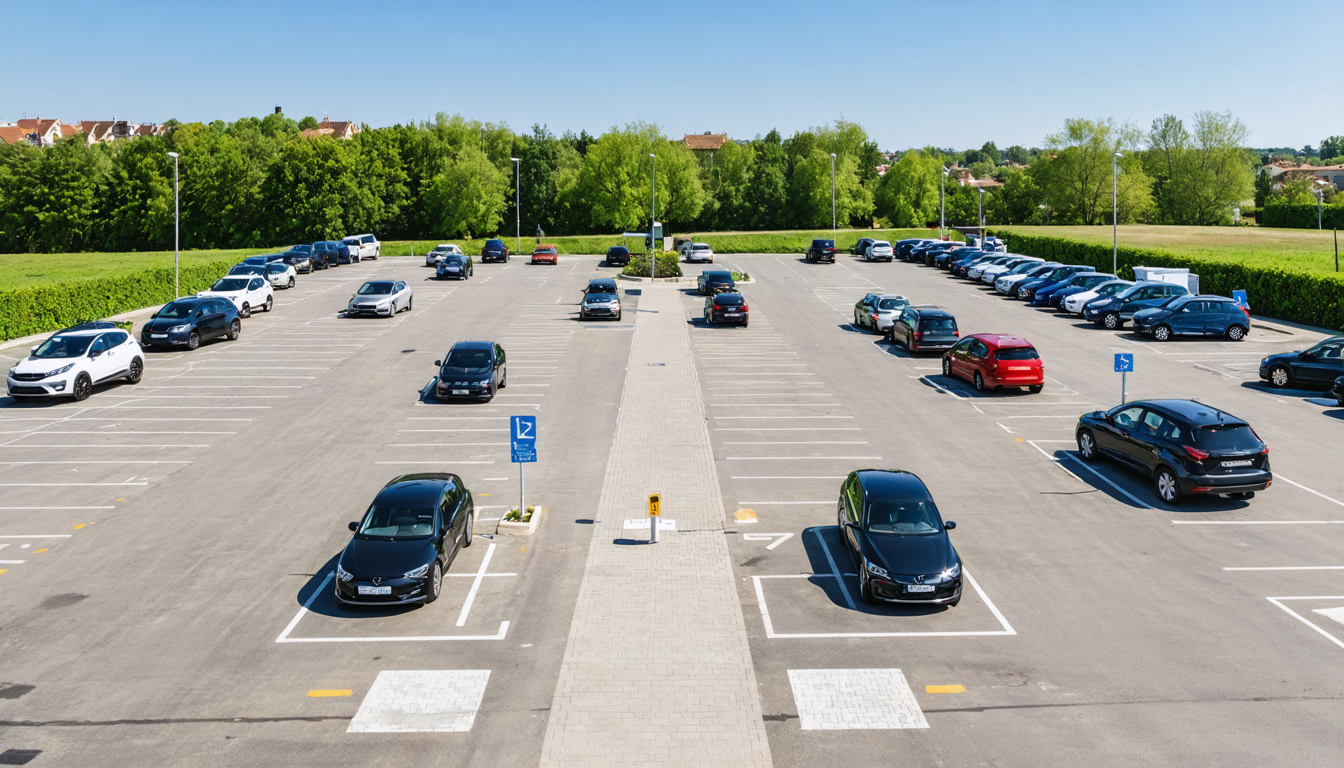 découvrez la nouvelle aire de covoiturage à la roche-sur-yon est avec 100 places gratuites accessibles 24h/24. profitez d'un espace pratique et sécurisé pour faciliter vos déplacements partagés.