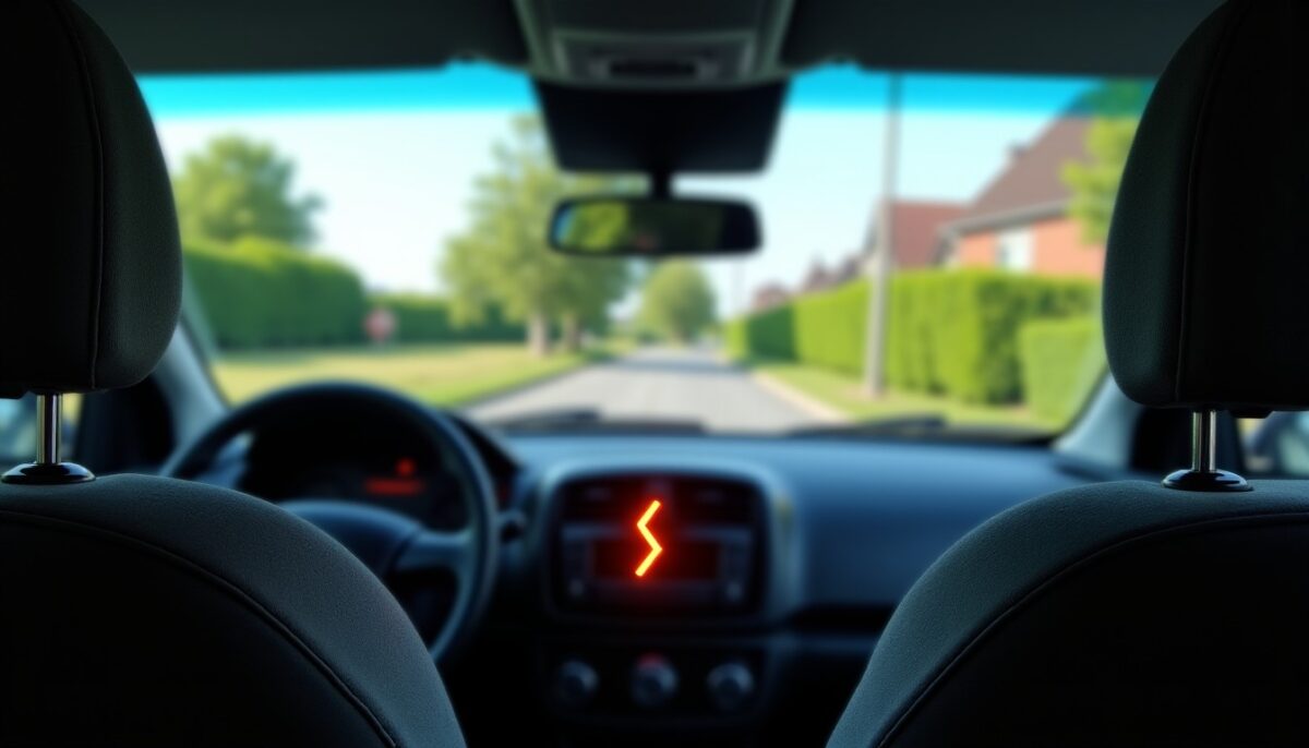 Voyant orange en zigzag sur Dacia Sandero : comprendre son message et les actions à entreprendre