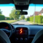 Voyant orange en zigzag sur Dacia Sandero : comprendre son message et les actions à entreprendre